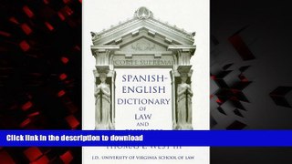 Best books  Spanish-English Dictionary Of Law And Business online