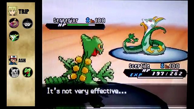 Pokemon Black and White 2 Wifi Battle - Ash Vs Trip