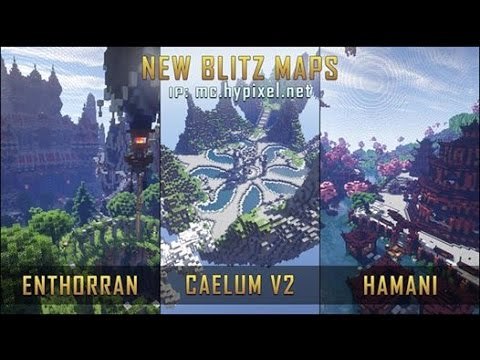 Hypixel Blitz Survival Games: New Maps Part 1