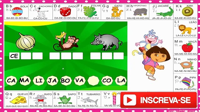 Games Girl - Silabas & Figuras - Jogos Educativos para Crianças