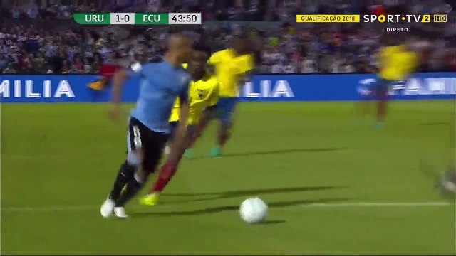 1-1 Felipe Caicedo Goal HD - Uruguay 1-1 Ecuador (10.11.2016) World Cup CONMEBOL Qualification