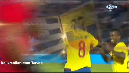 Felipe Caicedo Goal HD - Uruguay 1-1 Ecuador - 11-11-2016 World Cup - Qualification