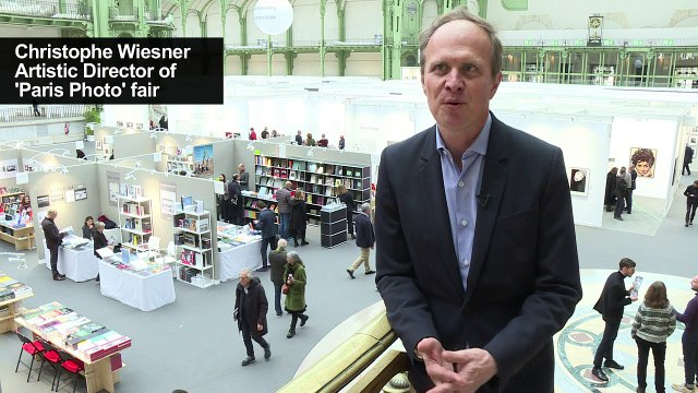 'Paris Photo' fair opens doors to visitors at the Grand Palais