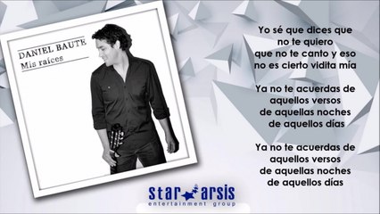 Daniel Baute - No Digas Que No Te Quiero (Audio Lyric Oficial)