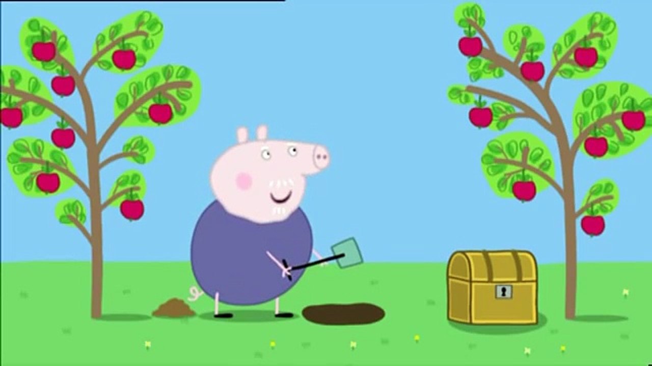 Peppa Pig English HD S1e26 Treasure Hunt