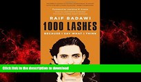 Read books  1000 Lashes: Because I Say What I Think