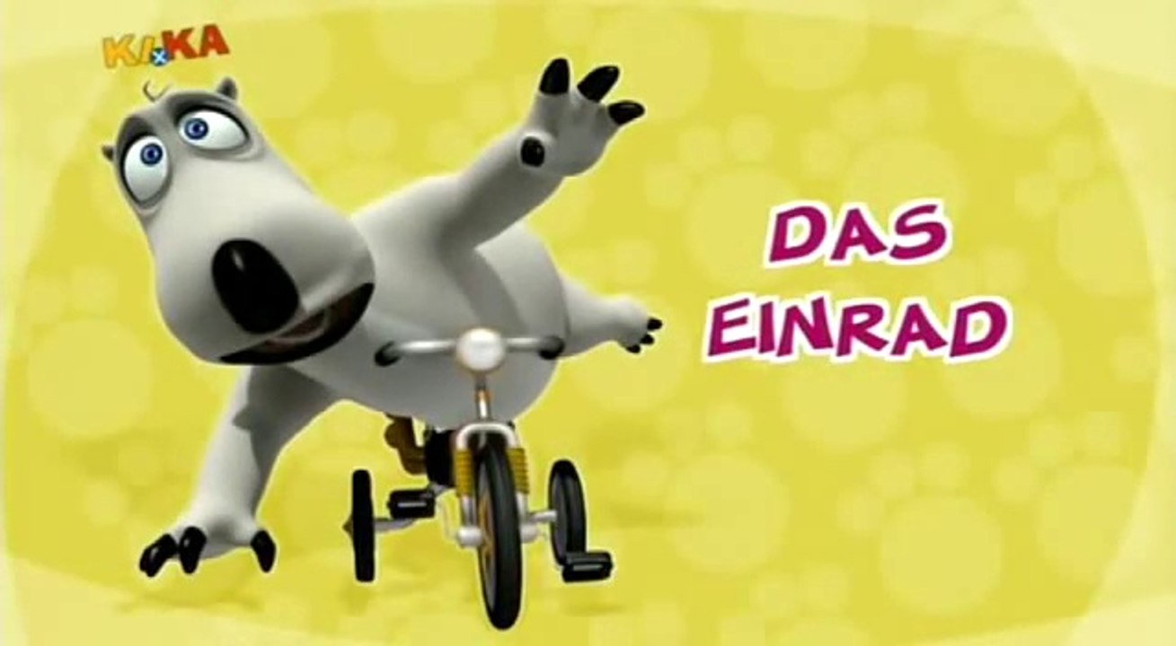 26 Bernard der Lustiger Bär - Das Einrad