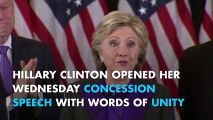 This is why Hillary Clinton wore purple to give her concession speech