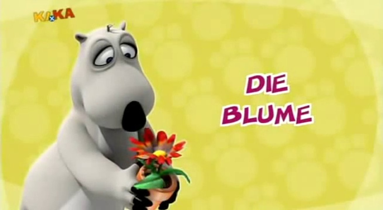 27 Bernard der Lustiger Bär - Die Blume