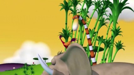 Веселые мультфильмы про животных Удава искусали пчелы