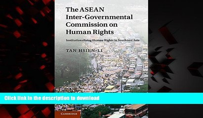 Read books  The ASEAN Intergovernmental Commission on Human Rights: Institutionalising Human