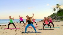 Sunset Beach Barre Workout - Part 1 - Thighs, Glutes, Arms, & Love Handles
