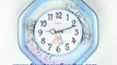 Bedtime Blue Children's Clock by Rhythm Clocks