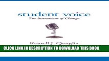 [BOOK] PDF Student Voice: The Instrument of Change Collection BEST SELLER