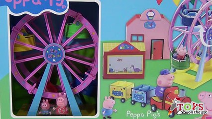 Peppa Pig Parque de Atracciones Theme Park Ride Set - Juguetes de Peppa Pig