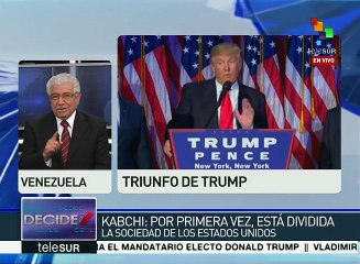 Kabchi: Trump llamó a la convivencia internacional, no a confrontación