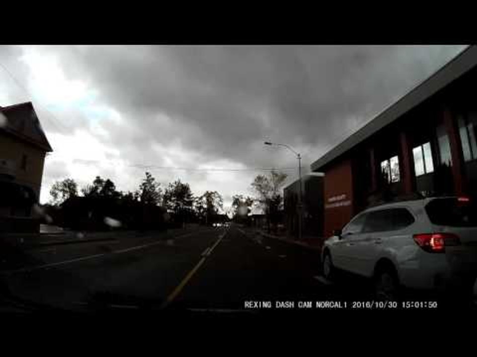 Distracted Driver Nearly Causes Accident in California