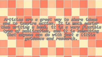 How to Write a Top-Notch Article