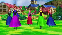 Frozen Cartoon Finger Family Nursery Rhymes | Frozen Children Nursery Rhymes 3D Animation