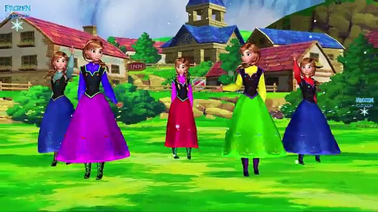 Frozen Cartoon Finger Family Nursery Rhymes | Frozen Children Nursery Rhymes 3D Animation