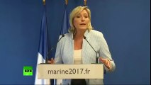 Marine Le Pen s’exprime au sujet de la victoire de Donald Trump (Direct du 9.11)