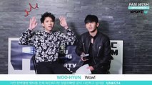 161108 KWAVE U FAN WISH with INFINITE-Woohyun & Hoya