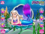 Frozen Disney Mermaid Princesses Elsa Dress Up - Games for girls