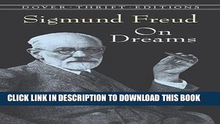 Ebook On Dreams (Dover Thrift Editions) Free Read