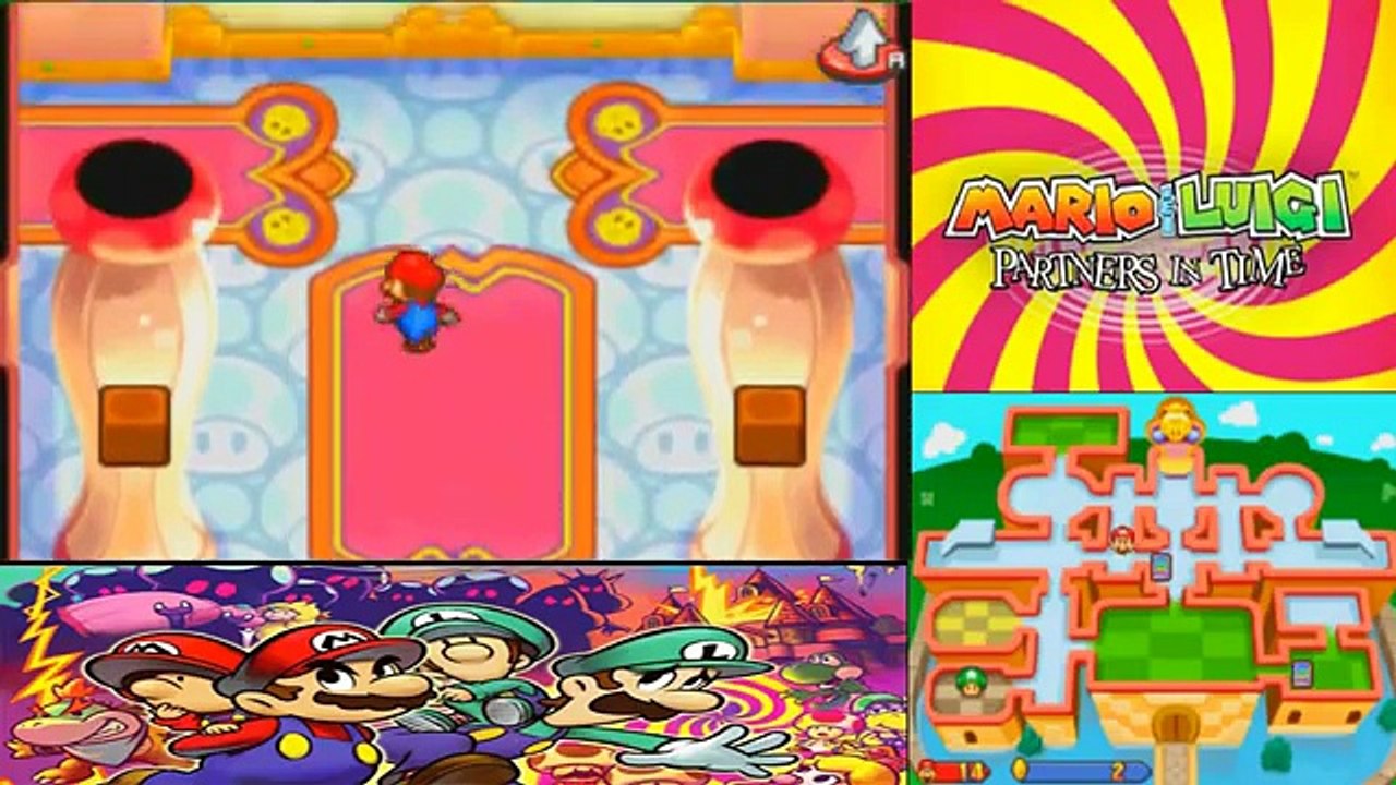 Mario & Luigi: Partners in Time - Gameplay Walkthrough - Part 1 - TROUBLE IN THE PAST [NDS]