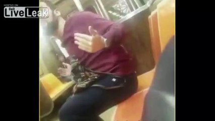 Man has meltdown on NYC subway over Trump winning