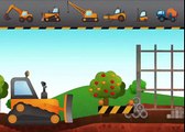 Мультфильмы про машинки Дорожно-строительная техника. Машины для детей.