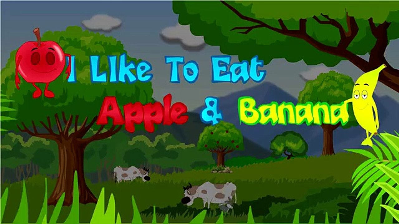 I Like To Eat Eat Eat Apples & Bananas! Fruit Song For Kids 動画