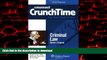 Best book  CrunchTime Criminal Law online