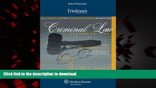 liberty books  Friedmans Criminal Law (Friedman s Practice) online to buy