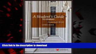 liberty books  A Student s Guide to Hearsay online for ipad