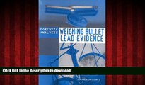 Read book  Forensic Analysis: Weighing Bullet Lead Evidence online for ipad