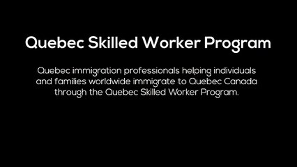 immigration to Quebec