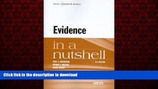 Buy book  Evidence in a Nutshell online to buy
