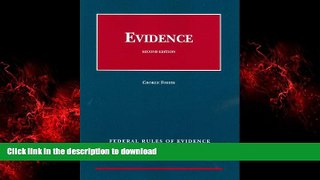 Buy books  Evidence: Second Edition.  Federal Rules of Evidence Statutory Supplement, 2009-2010