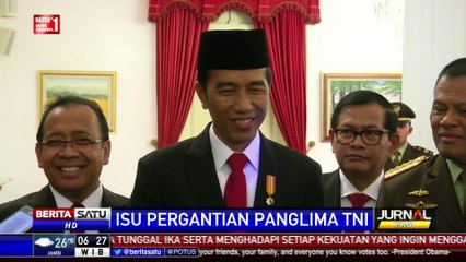 Soal Penggantian Panglima TNI, Jokowi: Wah Itu Hanya Isu