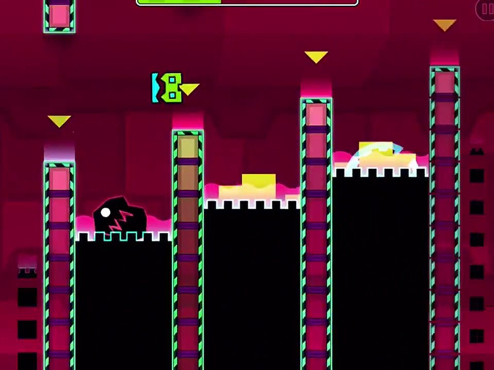 GEOMETRY DASH MELTDOWN LEVEL 3 AIRBORNE ROBOTS