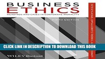 [READ] EBOOK Business Ethics: Readings and Cases in Corporate Morality BEST COLLECTION