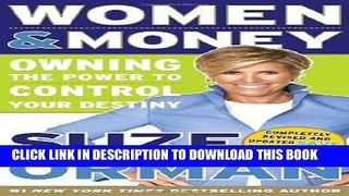 [FREE] EBOOK Women   Money: Owning the Power to Control Your Destiny BEST COLLECTION