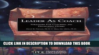 [READ] EBOOK Leader as Coach ONLINE COLLECTION