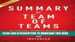 [PDF] Summary of Team of Teams: by General Stanley McChrystal | Includes Analysis Popular Collection