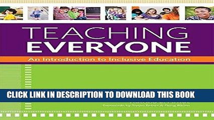 [FREE] EBOOK Teaching Everyone: An Introduction to Inclusive Education BEST COLLECTION