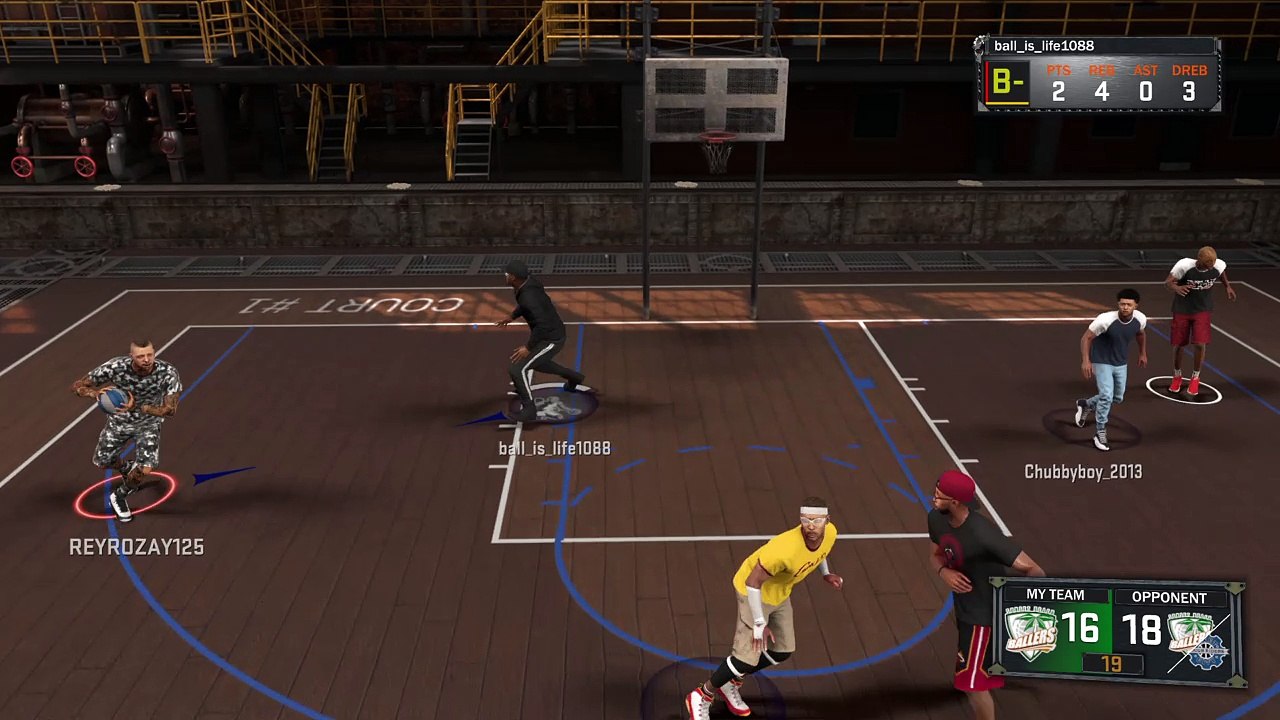 NBA 2K17 gameplay