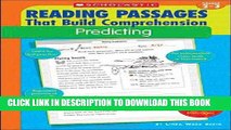 [FREE] EBOOK Predicting (Reading Passages That Build Comprehension) ONLINE COLLECTION
