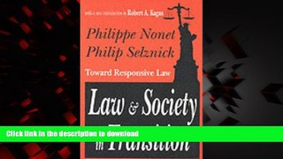 Read books  Law and Society in Transition: Toward Responsive Law online to buy