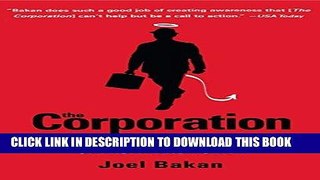 [FREE] EBOOK The Corporation: The Pathological Pursuit of Profit and Power ONLINE COLLECTION